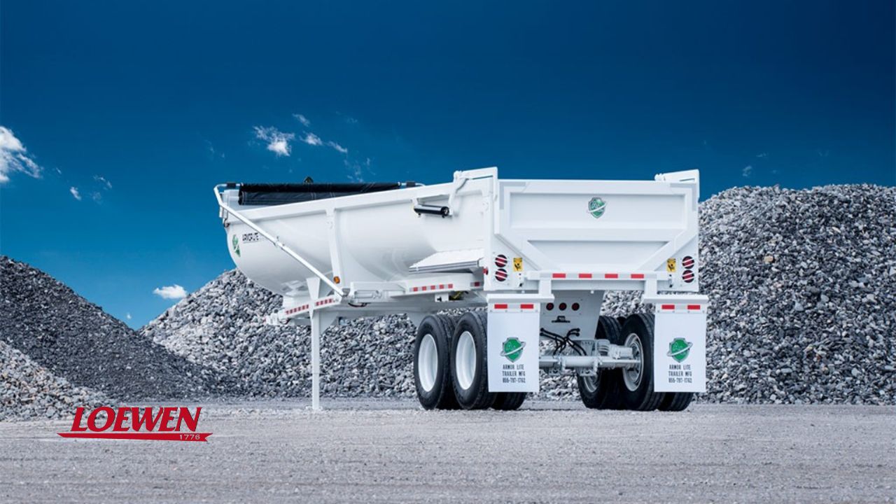 Half-Round Dump Trailer