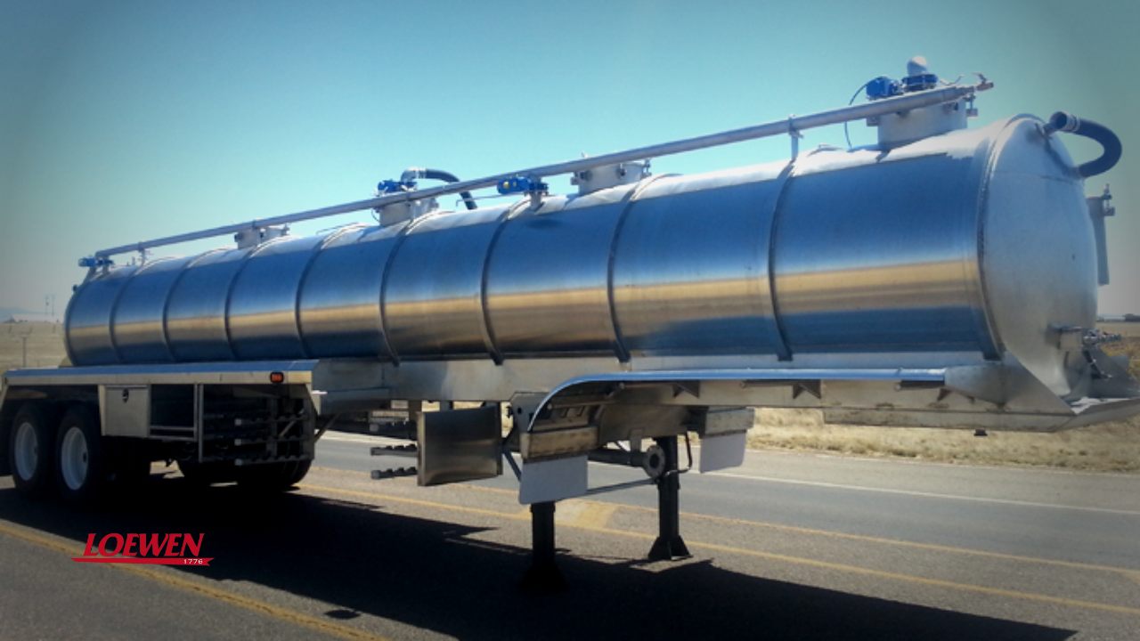 Stainless Steel Vacuum Trailer
