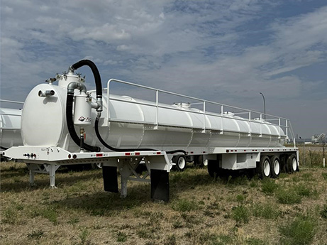 Stainless Steel Vacuum Trailer