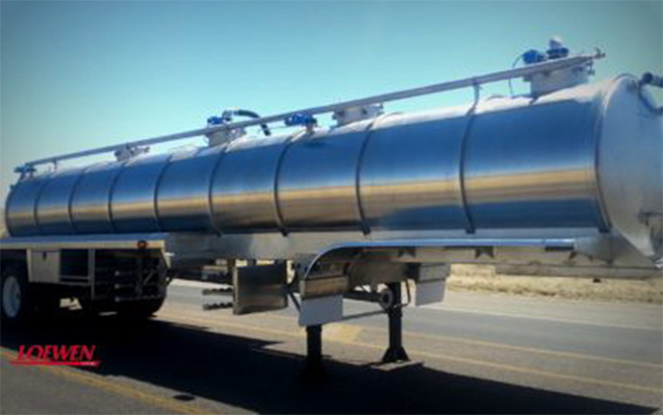 Stainless Steel Vacuum Trailer